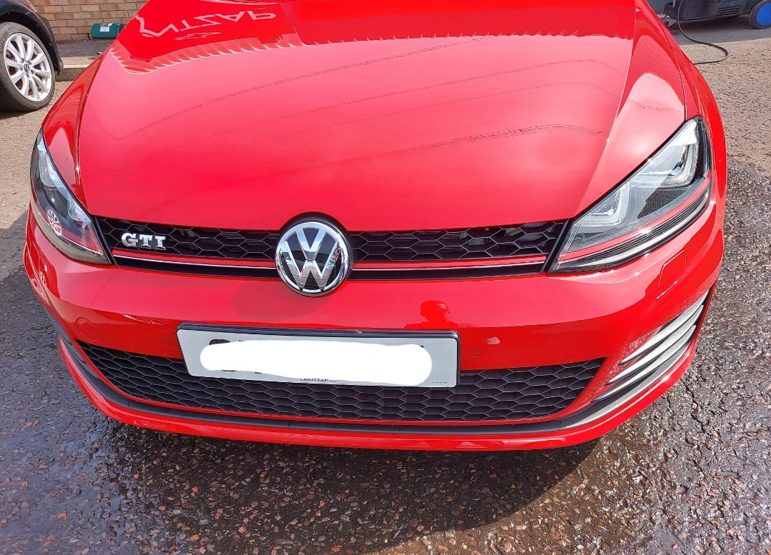 Volkswagen Golf accident damage repaired