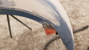 Ferrari fibre glass repair for full respray
